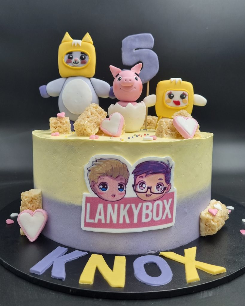 Happy Lankybox Birthday Knox Maria S Marvellous Cakes